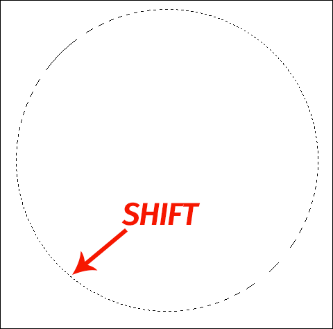 Если рисовать овал при нажатой клавише shift то получится