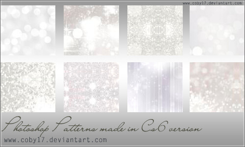 Паттерны со светлыми узорами для Фотошопа