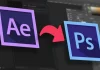 Как экспортировать из After Effects в Photoshop