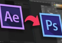 Как экспортировать из After Effects в Photoshop