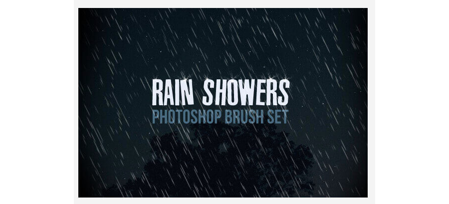 Кисти для создания дождя