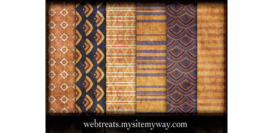 Фоны с оранжевыми и фиолетовыми узорами