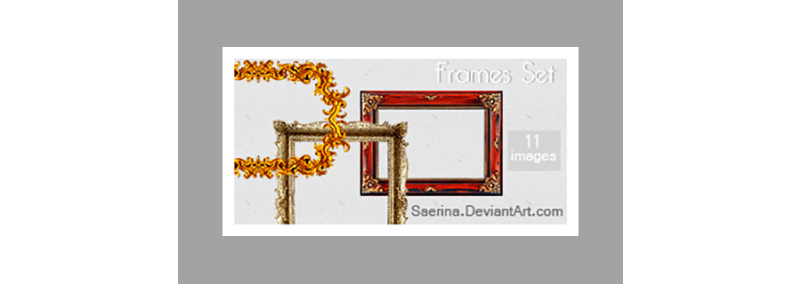 Рамки для фото и картин на прозрачном фоне