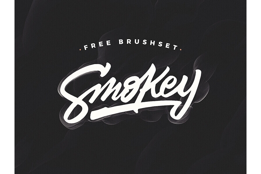 Кисти "Smokey" для рисования дыма