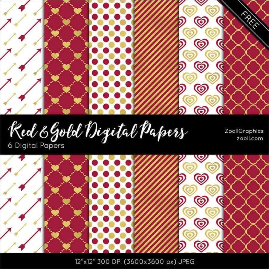 Фоны с текстурами в красных и золотых тонах