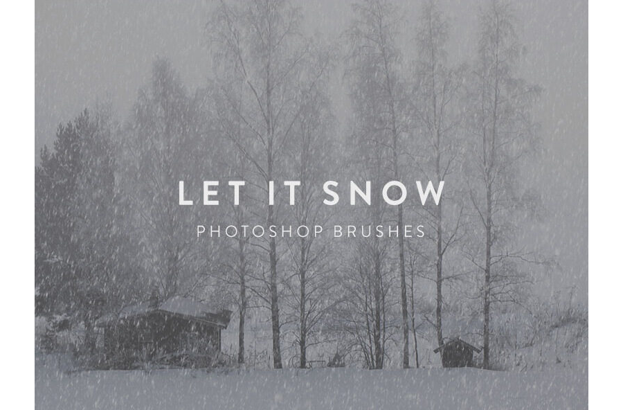 Кисти для имитации снегопада