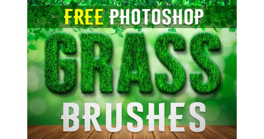 Кисти для рисования травы