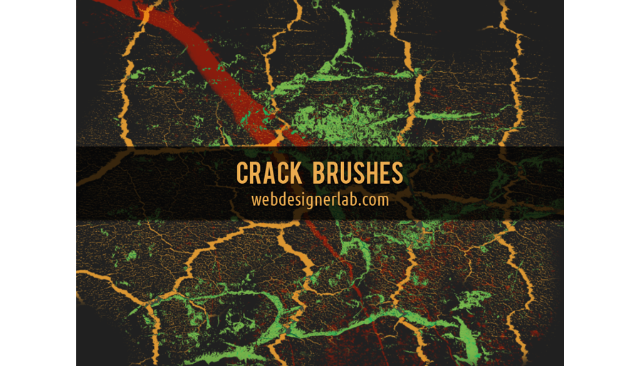 Кисти для имитации различных трещин