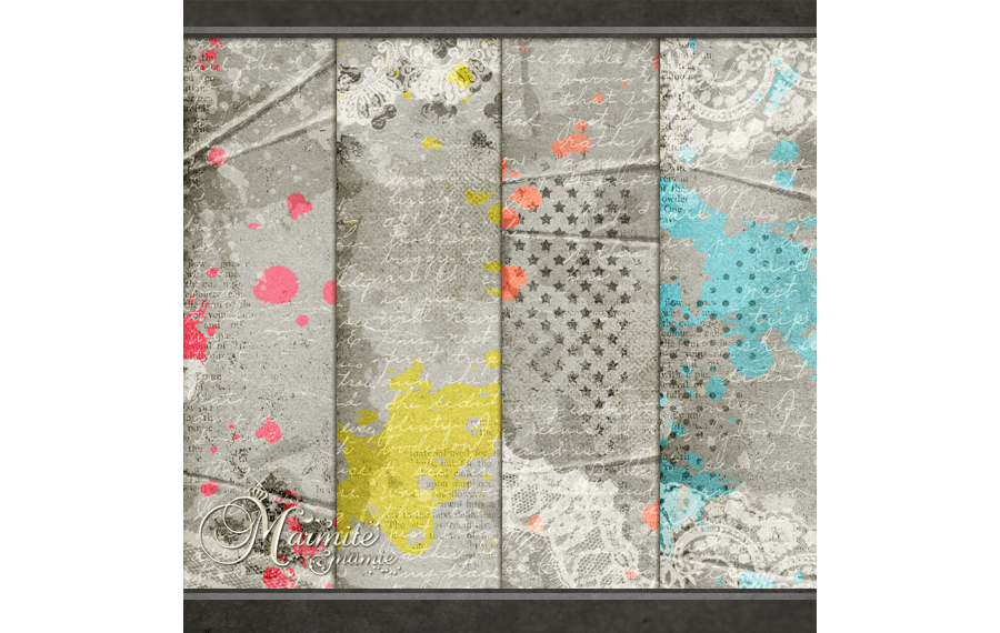 Яркие серые фоны с художественными элементами