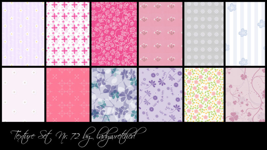 Набор свадебных фонов