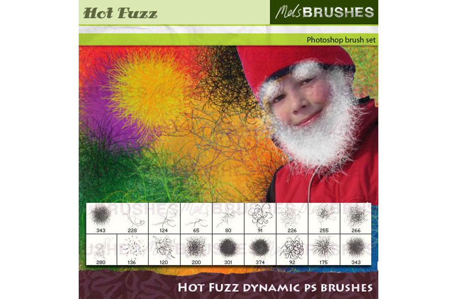 Кисти с искусственным мехом