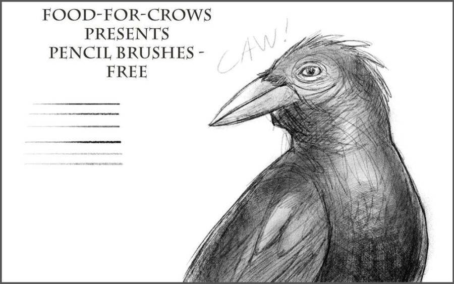 Кисти для создания рисунков карандашом