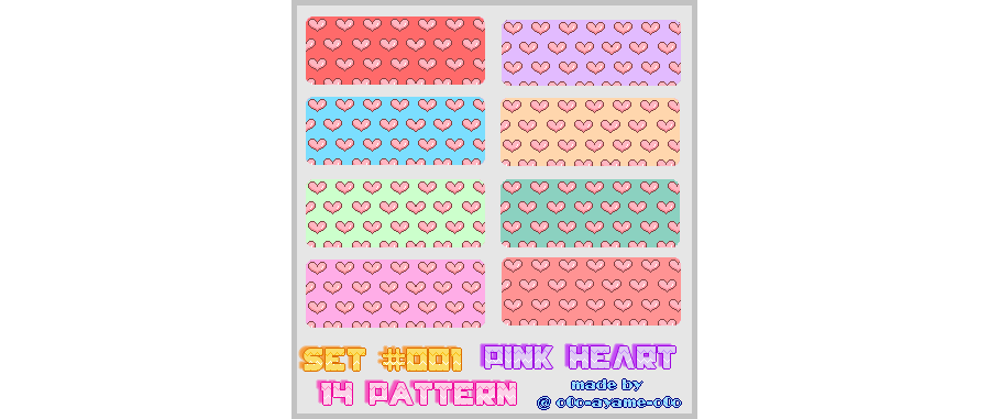 Фоны с розовыми сердечками