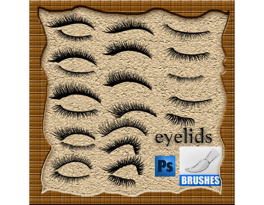 Кисти для рисования ресниц