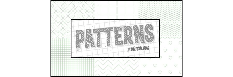 Паттерны с зелеными линиями