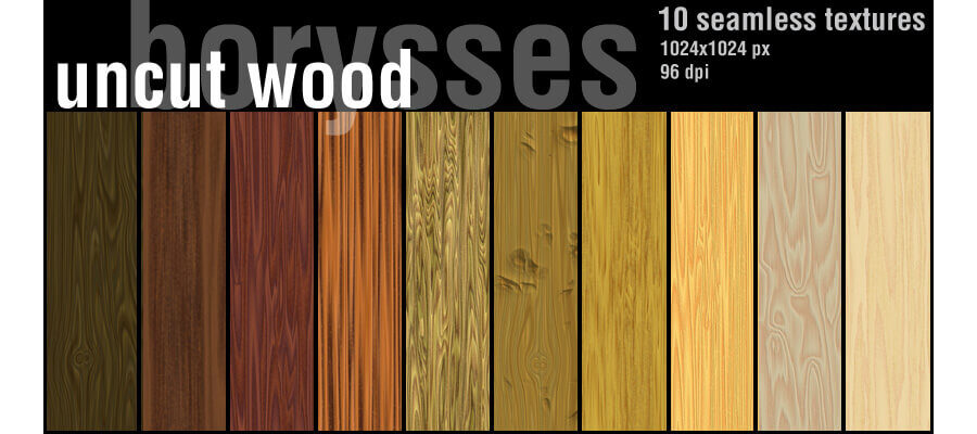 Фоны с текстурой необработанного дерева