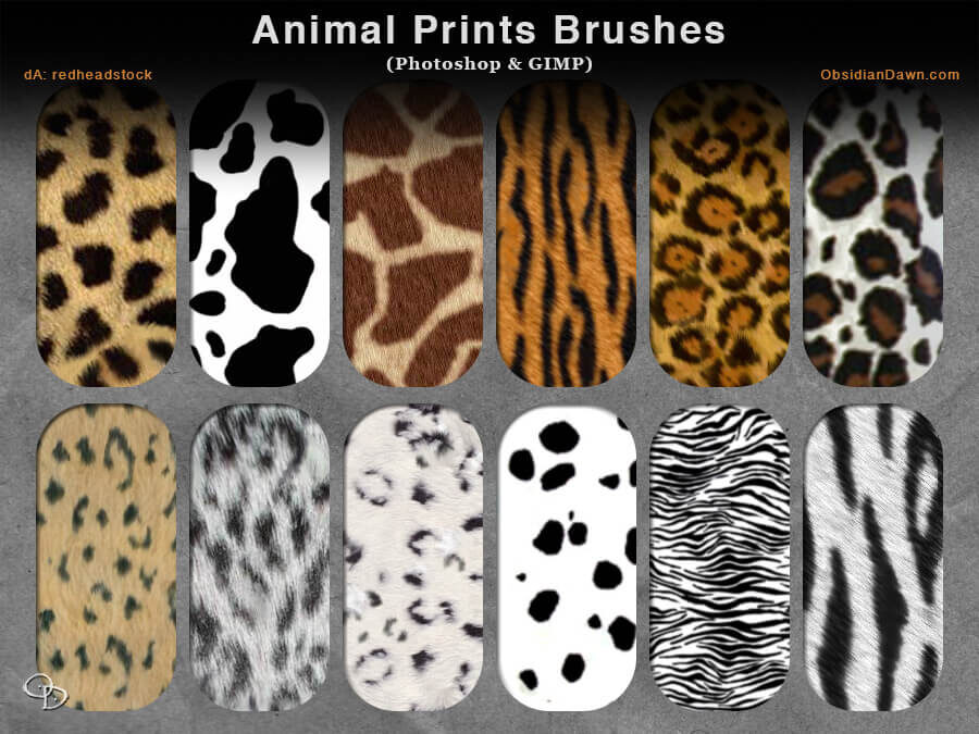 Кисти для рисования шерсти животных