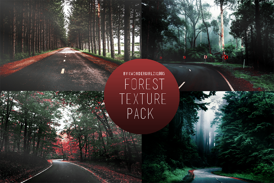 Фоны с лесной дорогой