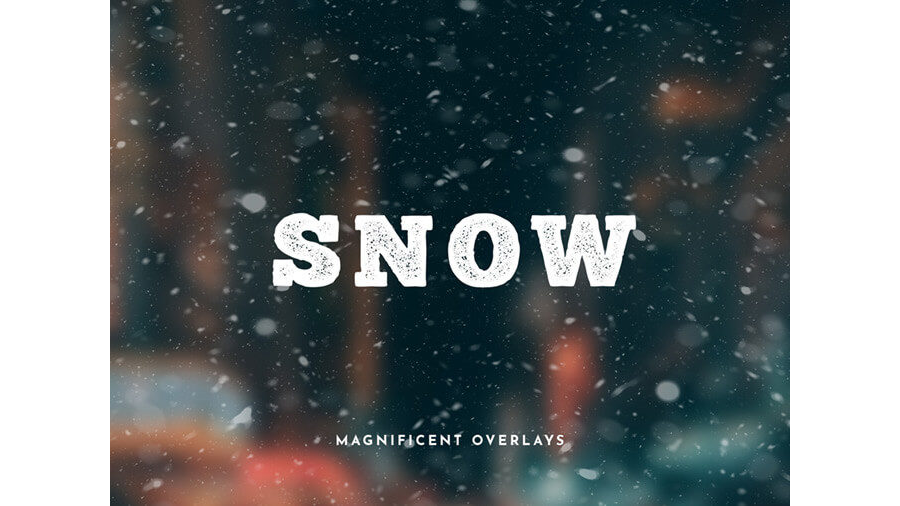 Фоны со снегом для наложения на изображение