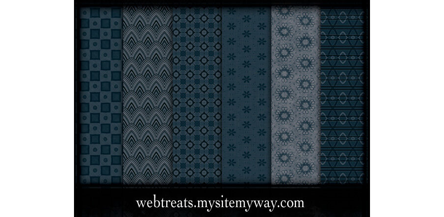 Паттерны для создания фонов с темно-синими абстрактными узорами